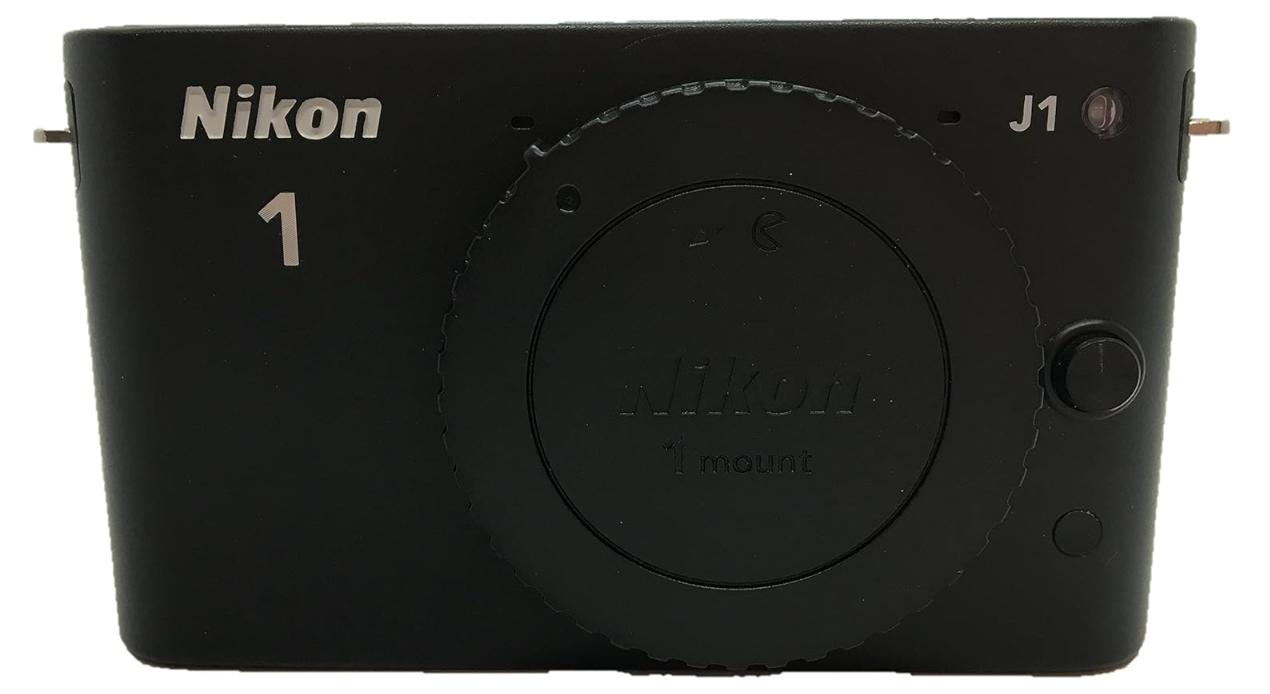 【中古】Nikon ミラーレス一眼カメラ Nikon 1 (ニコンワン) J1 (ジェイワン) ボディ ブラック N1 J1 BK