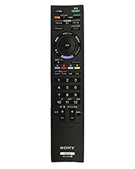 【中古】ソニー純正テレビリモコン RM-JD018