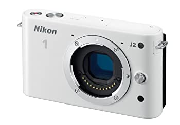 【中古】Nikon ミラーレス一眼 Nikon 1 J2 ボディー ホワイト N1J2WH｜ドリエム店