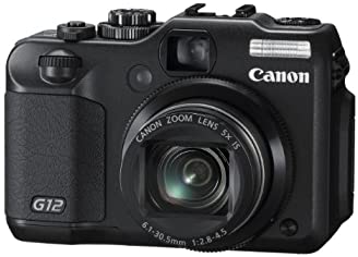 【中古】Canon デジタル写真機 PowerShot G12 PSG12 1000万絵素 光学5倍望遠レンズ 広角28粍 2.8型バリ一角液晶