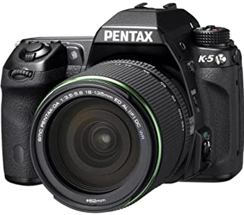 【中古】PENTAX デジタル一眼二眼レフ写真機 K-5 18-135水晶体一揃いの道具 K-5LK18-135WR