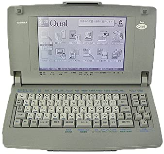 【中古】東芝 ワープロ 報告 Rupo Qual JW-F550