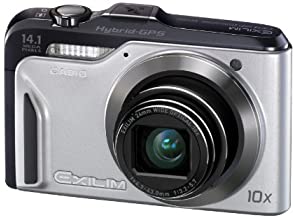【中古】CASIO デジタル写真機 EXILIM EX-H20G しろがね色 EX-H20GSR
