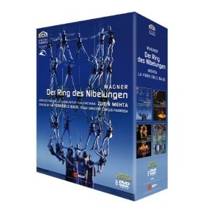 【中古】『ニーベルングの指輪』全曲 パドリッサ演出、メータ＆バレンシア州立管、ウーシタロ、サルミネン、他(２００７－２００９ ステレオ)(８ＤＶＤ)