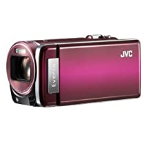 【中古】JVCケンウッド JVC 32GBハイビジョンメモリームービー トワイライトレッド GZ-HM880-R｜ドリエム店