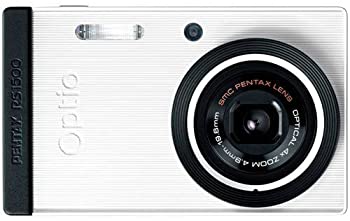 【中古】PENTAX  Optio RS1500(パール白いこと) 1400万絵素 27.5粍 光学4倍 飾り気のない着せ替え OPTIORS1500WH