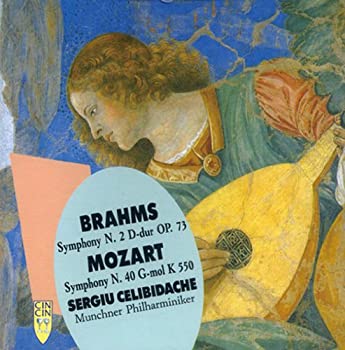 【中古】BRAHMS - SYMPHONY NO.2 D-DUR OP.73 / MOZART - SYMPHONY NO.40 G-MOL K550