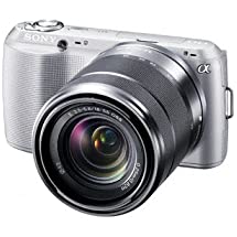 【中古】ソニー SONY ミラーレス一眼レフα NEX-C3 ズームレンズキット シルバー NEX-C3K/S