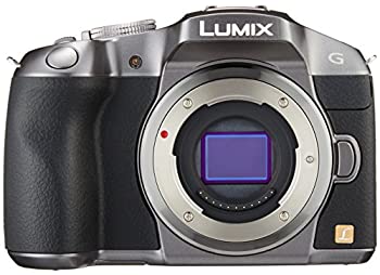 【中古】パナソニック ミラーレス一眼カメラ ルミックス G6 ボディ 1605万画素 シルバー DMC-G6-S|ドリエム店