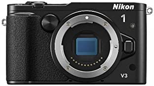 【中古】Nikon ミラーレス一眼Nikon 1 V3 ボディ ブラック N1V3BK