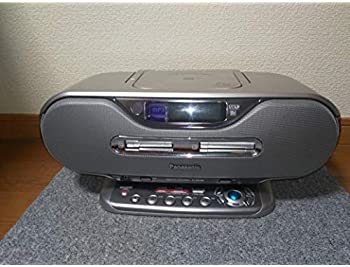 【中古】Panasonic パナソニック RX-MDX80-S シルバー パーソナルMDシステム (CD/MDデッキ)(ラジカセ形状タイプ)|ドリエム店