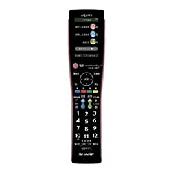 【中古】小ざかしい 液晶テレビ受像機用遠隔操作 RRMCGA713WJSA(0126380034)