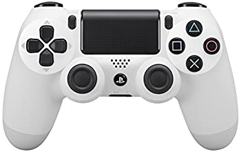 【中古】ワイヤレスコントローラー (DUALSHOCK 4) グレイシャー・ホワイト 【メーカー生産終了】