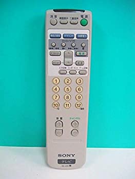 【中古】ソニー テレビリモコン RM-J256