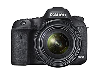 【中古】Canon デジタル一眼二眼レフ写真機 EOS 7D Mark II EF24-70L IS USM 水晶体一揃いの道具 EF24-70粍 F4LIS USM嘱する EOS7DMK2-2470ISLK