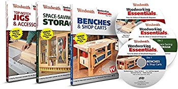 【中古】Woodsmith Woodworking Essentials 3 Disc Set|ドリエム店