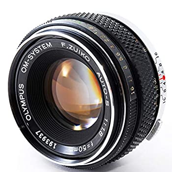 【中古】Olympus OM-SYSTEM F.Zuiko Auto-S 50mm f1.8 1:1.8