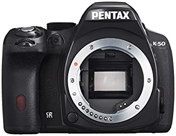 【中古】RICOH デジタル一眼レフ PENTAX K-50 ボディ ブラック K-50 BODY BLACK 10885|ドリエム店