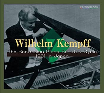 【中古】ウィルヘルム・ケンプ 1961年 ベートーヴェン・ピアノソナタ全曲連続演奏会ライヴ (Wilhelm Kempff / The Beethoven Pi|ドリエム店