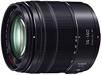 【中古】パナソニック 標準尺度望遠レンズ マイクロフォーサーズ用 ルミックス G VARIO 14-140粍/F3.5-5.6 ASPH./POWER O.I.S. 黒いこと H-FS14140-KA