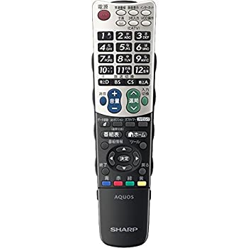 【中古】シャープ AQUOS LC-40LX1 LC-46LX1 LC-52LX1 LC-60LX1 用 純正リモコン SHARP GA824WJSA 0106