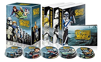 【中古】スター・ウォーズ:クローン・ウォーズ シーズン1-5 コンプリート・セッ ト(22枚組) [DVD]