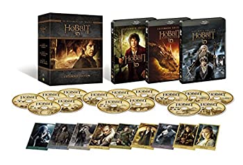 【中古】ホビット エクステンデッド・エディション トリロジーBOX ブルーレイ版(15枚組/デジタルコピー付) [Blu-ray]