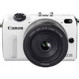 【中古】Canon ミラーレス一眼カメラ EOS M2(ホワイト) EOSM2WH-WLK ボディのみ|ドリエム店