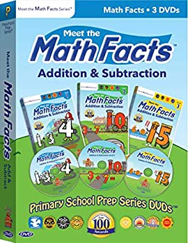 【中古】Meet the Math Facts 3 DVD Boxed Set