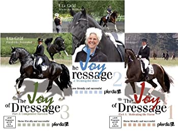 【中古】The Joy of Dressage Vol.1-3 by Uta Graf & Friederike Heidenhof : DVD Set of 3|ドリエム店