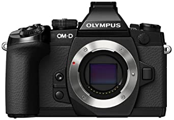 【中古】OLYMPUS ミラーレス一眼 OM-D M1 ボディ ブラック 防塵 防滴 OM-D E-M1 BODY BLK|ドリエム店