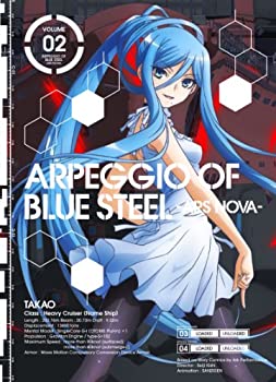 【中古】TVアニメーション『蒼き鋼のアルペジオ ―アルス・ノヴァ―』第2巻 [Blu-ray]