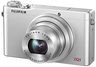 【中古】FUJIFILM デジタル写真機 XQ1 しろがね色 F FX-XQ1S