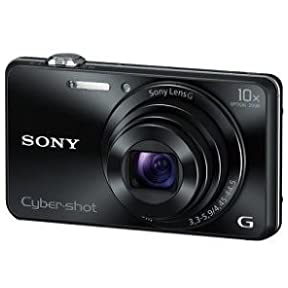 【中古】SONY デジタルカメラ Cyber-shot WX220 光学10倍 ブラック DSC-WX220-B|ドリエム店