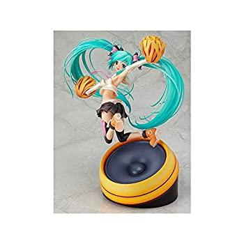 【中古】初音ミク Cheerful Ver. 1/8 完成品フィギュア キャラクターボーカルシリーズ01 (GOOD SMILE ONLINE SHOP限定)