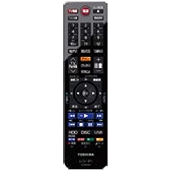 【中古】東芝 純正ブルーレイレコーダー用リモコン SE-R0462【部品番号：79106536】