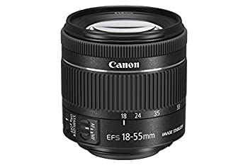 【中古】Canon 標準ズームレンズ EF-S18-55mm F4.0-5.6IS STM APS-C対応