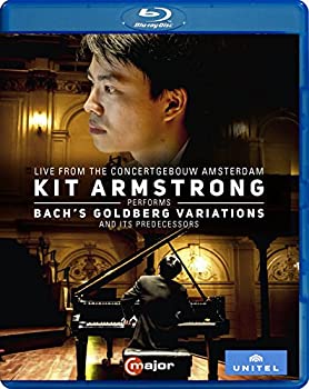 【中古】『バッハ：ゴルトベルク変奏曲とその先人たち』 キット・アームストロング(ピアノ)(2016年ライヴ)