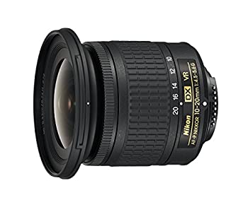 【中古】Nikon af-p DX Nikkor 10???20?粍 F / 4.5???5.6?G VR F / 4.5???29固着させるズームカメラレンズ、ブ