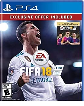 【中古】FIFA 18 - Includes 500 Ultimate Team Points (輸入版:北米) - PS4