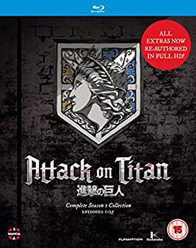 【中古】進撃の巨人 シーズン１ コンプリートBlu-ray BOX(第1-25話)[Import]