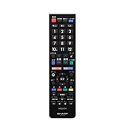 【中古】せつ然たる SHARP テレビ受像機遠隔操作 0106380482