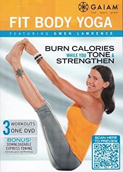 【中古】Gaiam Fit Body Yoga DVD - Gwen Lawrence - region 0 worldwide by Gwen Lawrenc|ドリエム店