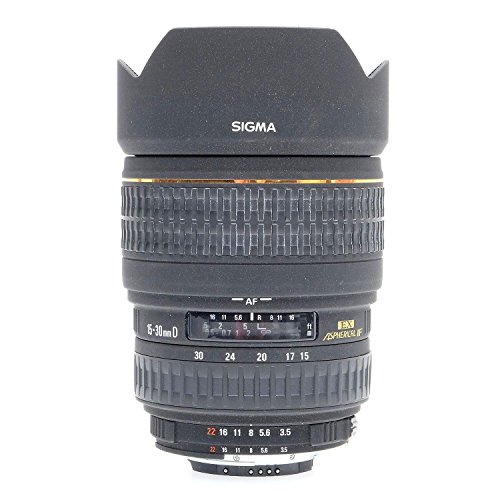 【中古】シグマ 15-30mm F3.5-4.5 EX DG ASPHERICAL ニコン用