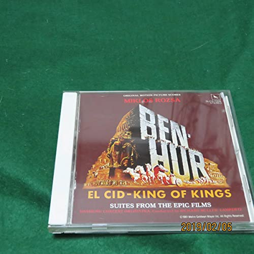 【中古】ミクロス・ローザ三部作 ベン・ハー/エル・シド/キング・オブ・キングス|ドリエム店
