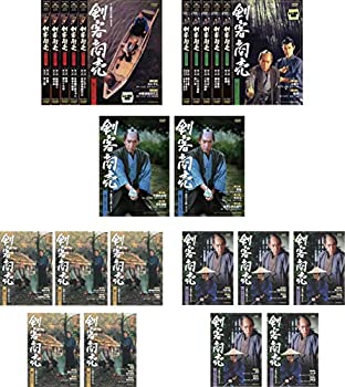 【中古】剣客商売 第1シリーズ 全5巻 + 第2シリーズ 全5巻 + 第3シリーズ 全2巻 + 第4シリーズ 全5巻 + 第5シリーズ 全5巻 [レンタル落ち] 全22巻セット