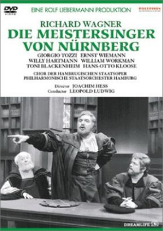 【中古】ワーグナー「ニュルンベルクのマイスタージンガー」全3幕 [DVD]｜ドリエム店