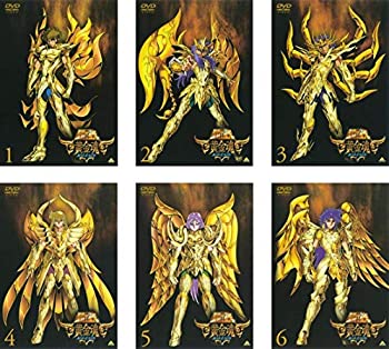 【中古】聖闘士星矢 黄金魂 soul of gold [レンタル落ち] 全6巻セット