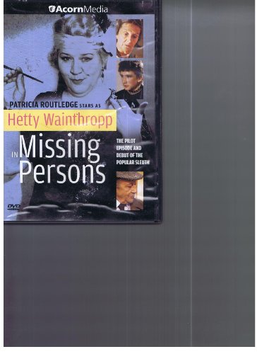 【中古】Hetty Wainthropp Investigates: Missing Persons [DVD]