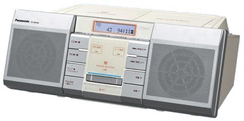 【中古】パナソニック パーソナルMDシステム ホワイト RX-MDX85-W｜ドリエム店
